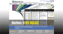 Desktop Screenshot of bibleworks.com