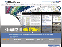 Tablet Screenshot of bibleworks.com
